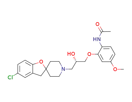 N-(2-{[(2S)-3-(5-chloro-1'H,3H-spiro[1-benzofuran-2,4'-piperidin]-1'-yl)-2-hydroxypropyl]oxy}-4-methoxyphenyl)acetamide