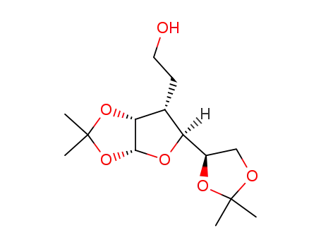 1,2;5,6-di-O-isopropylidene-3-(2-hydroxyethyl)-α-D-allofuranoside