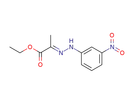 (E)-ethyl 2-(2-(3-nitrophenyl)hydrazono)propanoate
