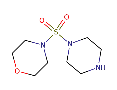 Molecular Structure of 5625-93-4 (4-(1-piperazinylsulfonyl)morpholine(SALTDATA: HCl))