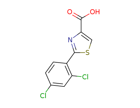 2-(2,4-Dichlorophenyl)thiazole-4-carboxylic acid 1094355-53-9