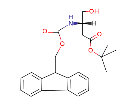 Molecular Structure of 133565-45-4 (FMOC-ASPARTIMOL(OTBU))