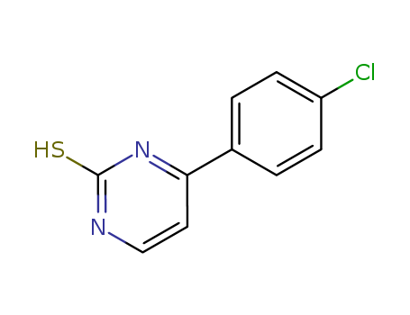 4-(4-Chlorophenyl)pyrimidine-2-thiol, 97%