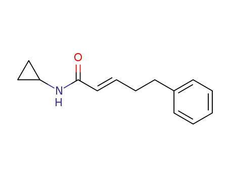 N-cyclopropyl 5-phenyl-2E-pentenamide