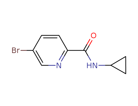 5-Bromo-N-cyclopropylpicolinamide