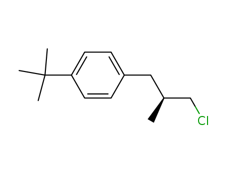 Benzene, 1-(3-chloro-2-methylpropyl)-4-(1,1-dimethylethyl)-, (S)-