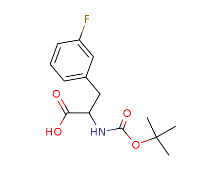 2-[(TERT-BUTOXYCARBONYL)AMINO]-3-(3-FLUOROPHENYL)PROPANOIC ACID