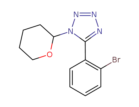 1H-Tetrazole, 5-(2-bromophenyl)-1-(tetrahydro-2H-pyran-2-yl)-