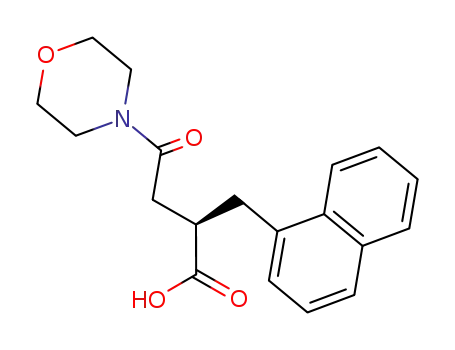 (2R)-3-(Morpholinocarbonyl)-2-(1-naphthylmethyl)-propionic acid
