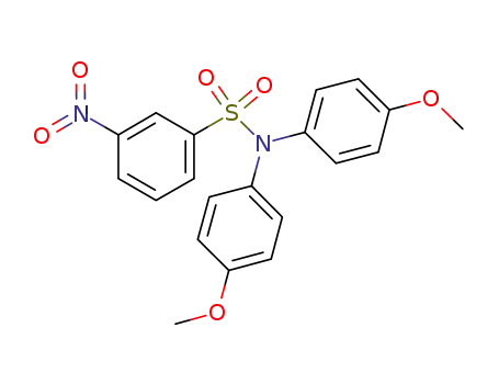 Benzenesulfonamide, N,N-bis(4-methoxyphenyl)-3-nitro-