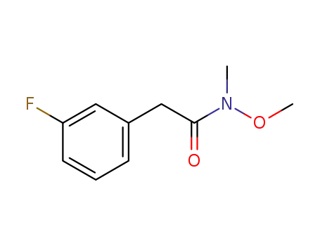 2-(3-Fluorophenyl)-N-methoxy-N-methylacetamide