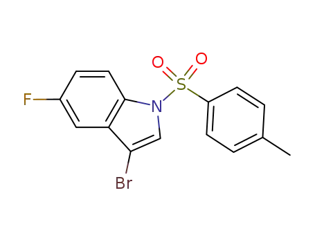 3-BroMo-5-fluoro-1-(p-toluenesulfonyl)indole