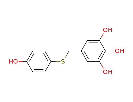 3,4,5-trihydroxybenzyl 4-hydroxyphenyl thioether