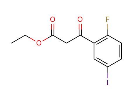 Ethyl 3-(2-fluoro-5-iodophenyl)-3-oxopropanoate