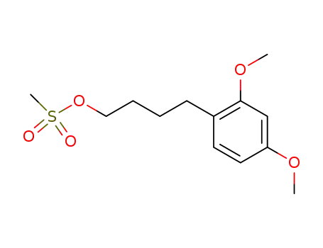 Benzenebutanol, 2,4-dimethoxy-, methanesulfonate