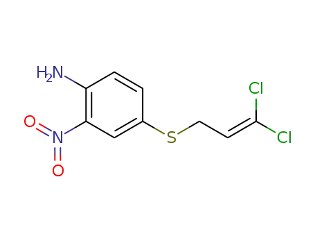 4-[-(3,3-dichloroprop-2-en-1-yl)-thio]-2-nitroaniline