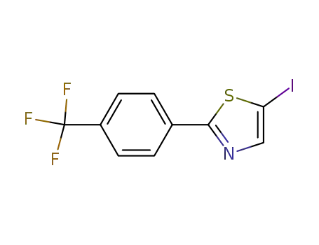 2-(4-trifluoromethylphenyl)-5-iodothiazole