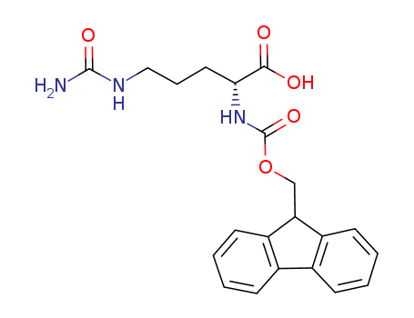 (2R)-5-(carbamoylamino)-2-(9H-fluoren-9-ylmethoxycarbonylamino)pentanoic acid