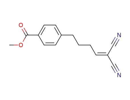 Methyl 4-(5,5-dicyano-4-pentenyl)benzoate