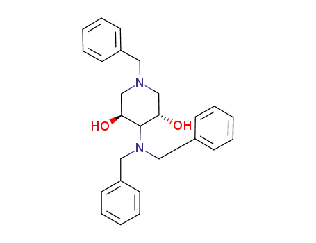 (3S,5S)-1-benzyl-4-dibenzylamino-3,5-dihydroxypiperidine
