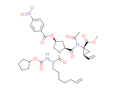 C<sub>36</sub>H<sub>46</sub>N<sub>4</sub>O<sub>11</sub>