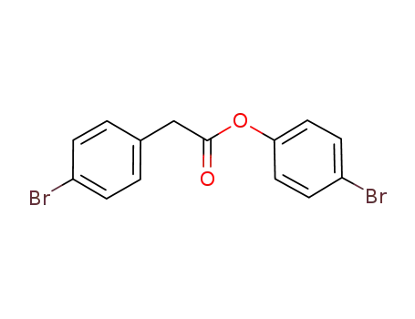 Molecular Structure of 1017242-01-1 (4-bromophenyl 2-(4-bromophenyl)acetate)