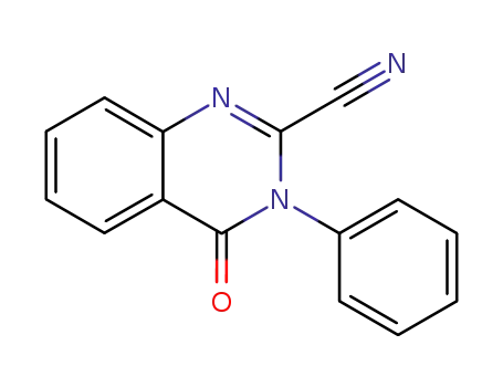 4-oxo-3-phenyl-3,4-dihydroquinazoline-2-carbonitrile