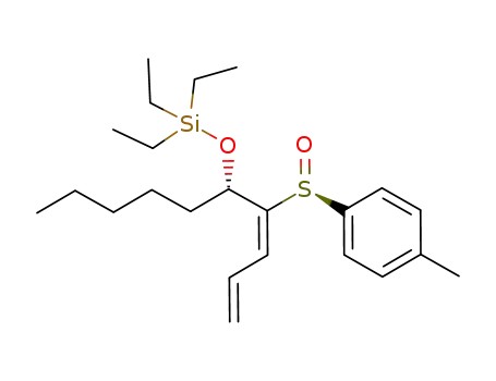 (+)-(5S,S(S))-(2E)-[4-(p-tolylsulfinyl)deca-1,3-dien-5-yloxy]triethylsilane
