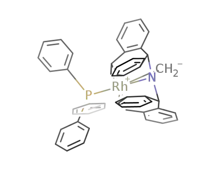 (rhodium(I))[(5H-dibenzo[a,d]cyclohepten-5-yl)2NCH<sub>2</sub>](PPh<sub>3</sub>)