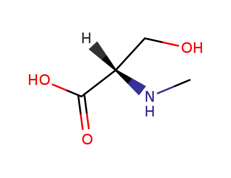 Molecular Structure of 915405-01-5 (D-Serine, N-methyl-)