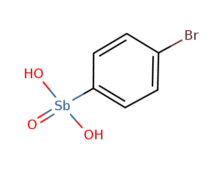 (4-bromophenyl)(dihydroxy)stibane oxide