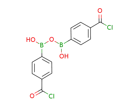 (4-chlorocarbonylphenyl) boronic anhydride