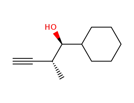 (+/-)-(1R,2S)-1-cyclohexyl-2-methylbut-3-yn-1-ol