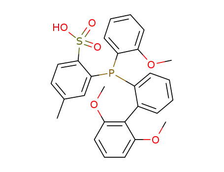 2-[(2',6'-dimethoxy-biphenyl-2-yl)-(2-methoxy-phenyl)-phosphanyl]-toluenesulfonic acid