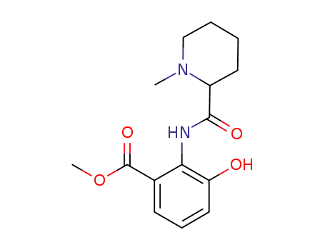 methyl 3-hydroxy-2-(1-methylpiperidine-2-carboxamido)benzoate