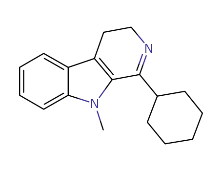 N-methyl-1-cyclohexyl-3,4-dihydro-β-carboline