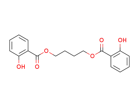 Molecular Structure of 29030-18-0 (1,4-bis-salicyloyloxy-butane)