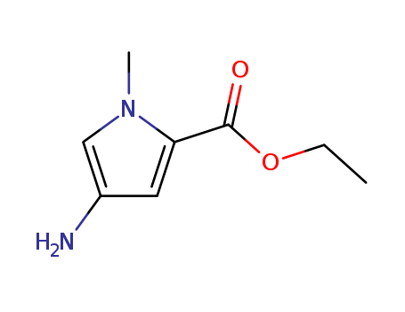 1H-Pyrrole-2-carboxylic acid, 4-amino-1-methyl-, ethyl ester