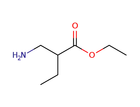 Molecular Structure of 34741-24-7 (ethyl 2-(aMinoMethyl)butanoate)
