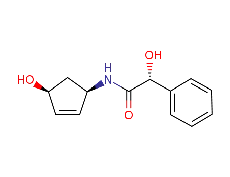 (R)-2-hydroxy-N-((1R,4S)-4-hydroxycyclopent-2-enyl)-2-phenylacetamide