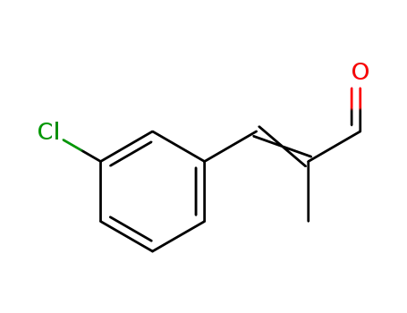 Molecular Structure of 894779-12-5 (2-Propenal, 3-(3-chlorophenyl)-2-Methyl-)