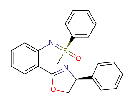 (S)-N-[2-[(4S)-4-phenyl-4,5-dihydro-2-oxazolyl]phenyl]-S-methyl-S-phenylsulfoximine