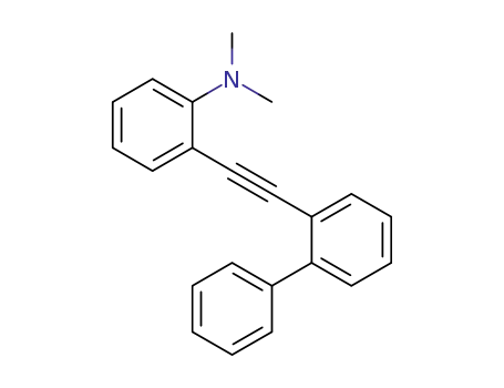 N,N-dimethyl-2-(biphenyl-2-ylethynyl)aniline