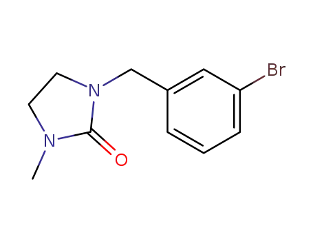 1-(3-bromobenzyl)-3-methylimidazolidine-2-one