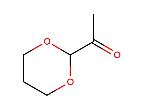 Molecular Structure of 59044-10-9 (Ethanone, 1-(1,3-dioxan-2-yl)-)