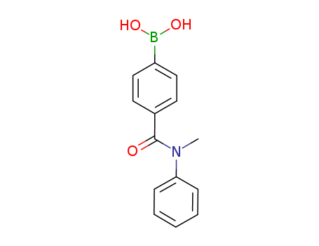 Boronic acid,B-[4-[(methylphenylamino)carbonyl]phenyl]-