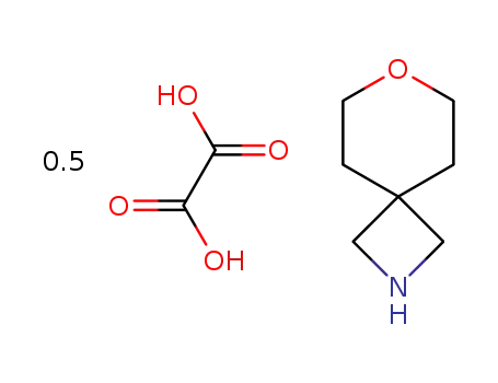 Molecular Structure of 1408076-09-4 (7-oxa-2-azaspiro[3.5]nonane heMioxalate)