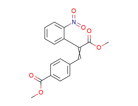methyl 2-(2-nitrophenyl)-3-(4-methoxycarbonylphenyl)acrylate