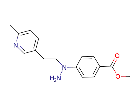 methyl 4-(1-(2-(6-methylpyridin-3-yl)ethyl)hydrazinyl)benzoate