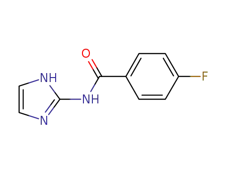Molecular Structure of 1128139-34-3 (4-fluoro-N-(1H-imidazol-2-yl)benzamide)